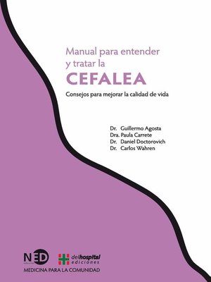 cover image of Manual para entender y tratar la cefalea